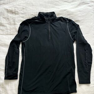Hot Chillys Black Men’s 1/4 Zip Thermal base layer